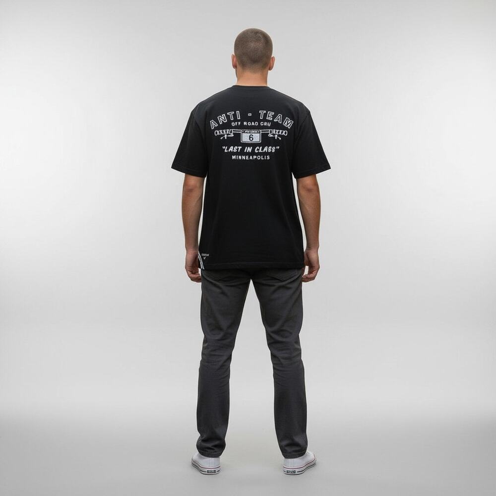Next Level Appareal Twin 6 Anti Team Off Road Graphic T Shirt XXL Black Cycling